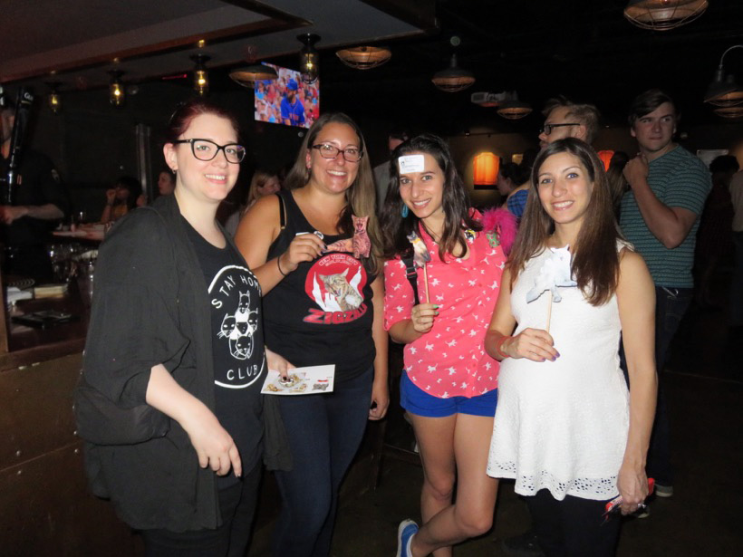 Micol (theworrycat), Catie (life_of_ziggy), Rocio (anabelleleethecat) & Heather (meow_york_kitties)